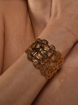 VENI - 92.5 Goldr-Plated Multistrand Bracelet