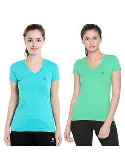 Bodycare - Bodyactive Pack Of 2 Women'S Tshirt - Multi-Color
