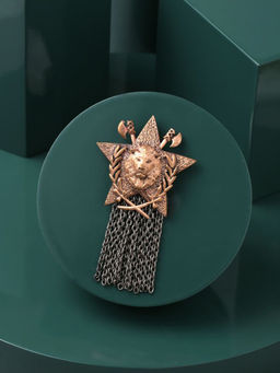 Cosa Nostraa - Antique Lion Brooch