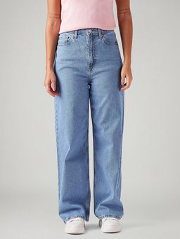 Levi's - Women Light-Blue Comfortable Fit High Rise Jeans