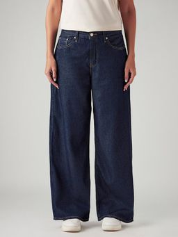 Levi's - Women Navy Comfortable Fit Mid Rise Jeans