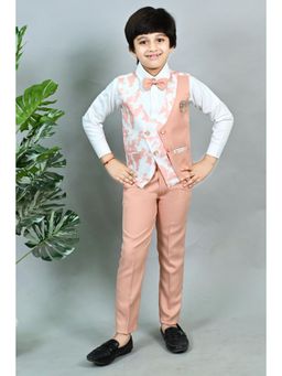 BT DEZINES - Boys Marble Print Party Suit (Set of 4)