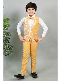 BT DEZINES - Boys Marble Print Party Suit (Set of 4)