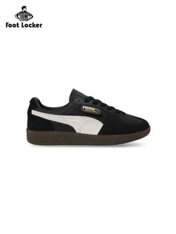Puma - Palermo Lth Unisex Black Sneakers