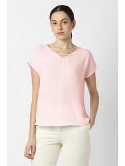 Van Heusen - Women Pink Solid Top