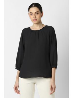 Van Heusen - Women Black Solid Top