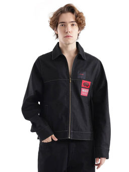 Rare Rabbit - Clovix Black Label Print Regular Fit Jacket