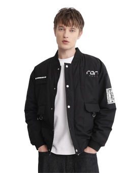 Rare Rabbit - Huxley Black Label Print Regular Fit Jacket