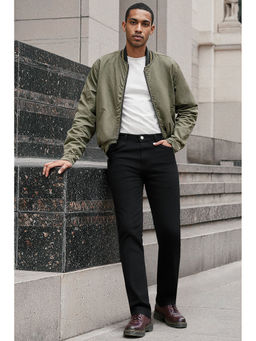 FREAKINS - Men Black Solid Regular Fit Jeans