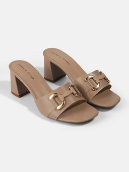 Lemon & Pepper - Tan Casual Heels