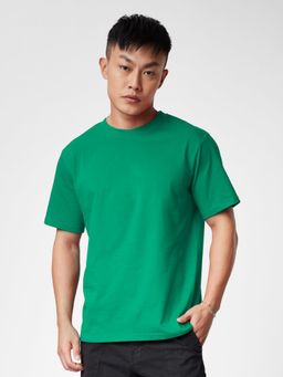The Souled Store - Original Solids: Green T-shirts For Mens