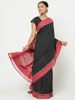 Fabindia - Cotton Ikat Weave Sari