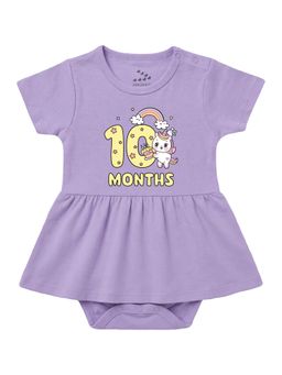 Zeezeezoo - 10 Months Birthday Unicorn Theme Dress