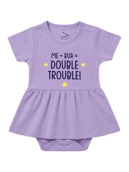 Zeezeezoo - Me + Bua = Double Trouble Baby Dress