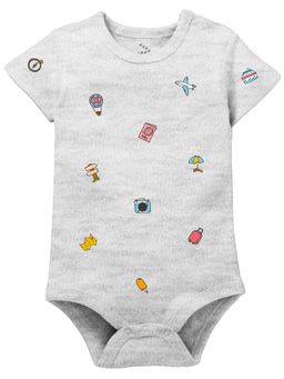 Zeezeezoo - Travelling Theme Printed Baby Onesies
