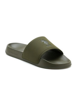 U.S. POLO ASSN. - Green Roan Stylish Sliders for Men