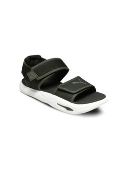 Puma - Unisex Green SoftridePro 26 Sandals