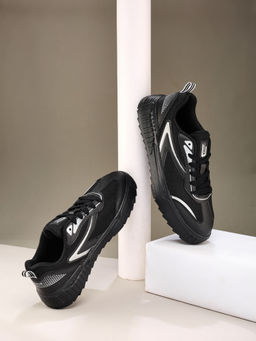 Campus - STATIC Men Black Sneakers