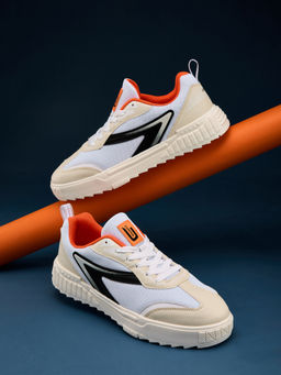 Campus - STATIC Men White Sneakers