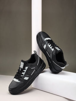 Campus - STOMP Men Black Sneakers