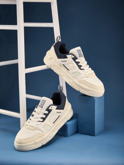 Campus - STOMP Men Cream Sneakers