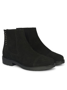 Viviblu - Women Black Chelsea Boots