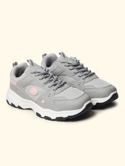 Yoho - Women Grey Tempo 0920 Walking Shoes