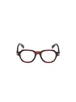 Ermenegildo Zegna - Red Acetate Full Rim Round Men Frame (EZ5295 47 054) (47)