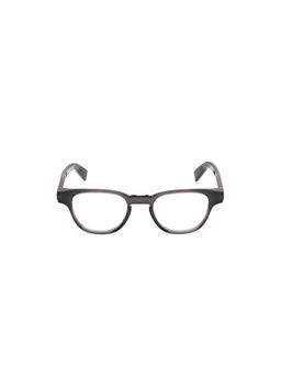 Ermenegildo Zegna - Grey Acetate Full Rim Round Men Frame (EZ5306 50 020) (50)