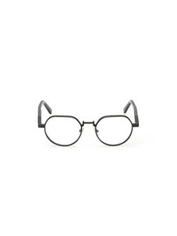Ermenegildo Zegna - Grey Metal Full Rim Round Men Frame (EZ5324 50 097) (50)