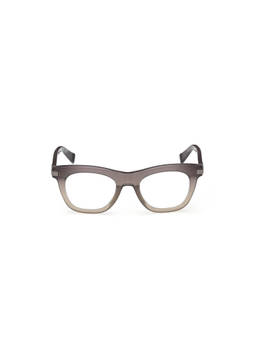 Ermenegildo Zegna - Black Acetate Full Rim Oval Men Frame (EZ5326-B 50 005) (50)