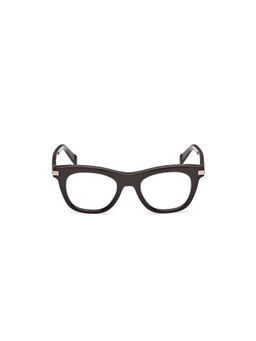 Ermenegildo Zegna - Brown Acetate Full Rim Oval Men Frame (EZ5326-B 50 048) (50)