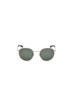SKECHERS - Green Metal Full Rim Round Men Frame (SE00057 50 32R) (50)