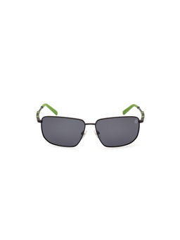 Timberland - Grey Metal Full Rim Rectangle Men Frame (TB00010 61 02D) (61)