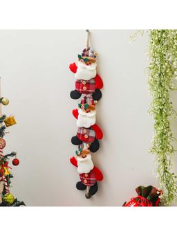 eCraftIndia - Santa Claus Climbing on Rope Merry Christmas Hanging, Xmas Tree Decoration Items