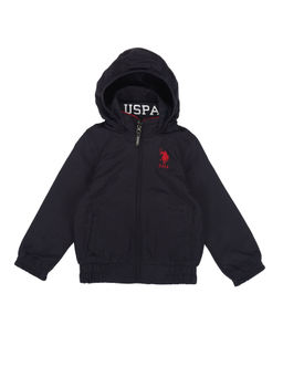 U.S. POLO ASSN. - Boys Reversible Bomber Jacket - Blue
