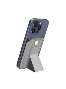 GRIPP - MagSafe Card Holder with Stand - Grey