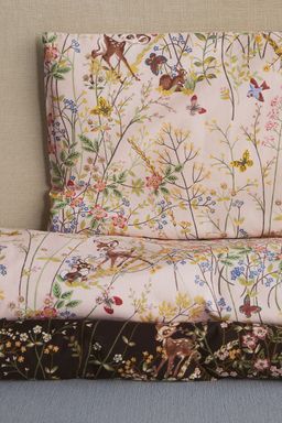 H&M - Pink Cot Duvet Cover Set