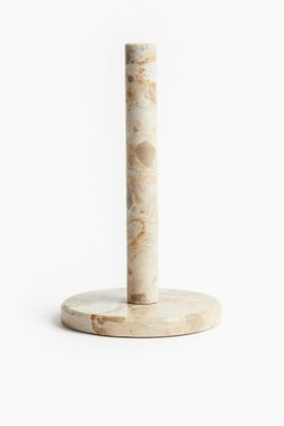 H&M - Beige Marble Paper Towel Holder