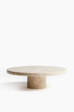 H&M - Beige Marble Cake Stand
