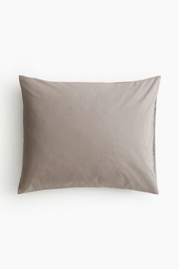 H&M - Beige Cotton Pillowcase