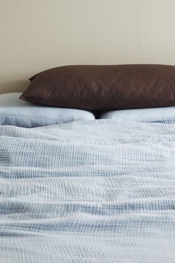 H&M - Brown Cotton Pillowcase