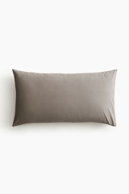 H&M - Beige Cotton Pillowcase