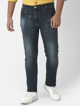 CRIMSOUNE CLUB - Boys Dark Blue Heavy Wash Denim