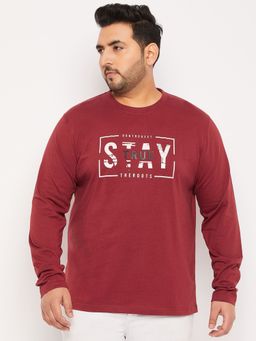 Club York - Men Plus Size Round Neck T-Shirt