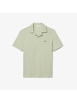 Lacoste - Classic Fit Cotton-Linen Polo T-Shirt