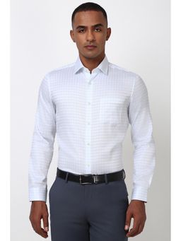 Peter England - Men White Slim Fit Formal Shirt