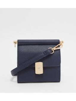 Beverly Hills Polo Club - Solid Navy Blue Sling Bag