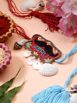 Moedbuille - Handcrafted Silk Multi Strand Rakhi