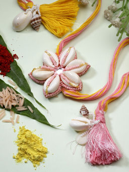 Moedbuille - Handcrafted Silk Multi Strand Rakhi